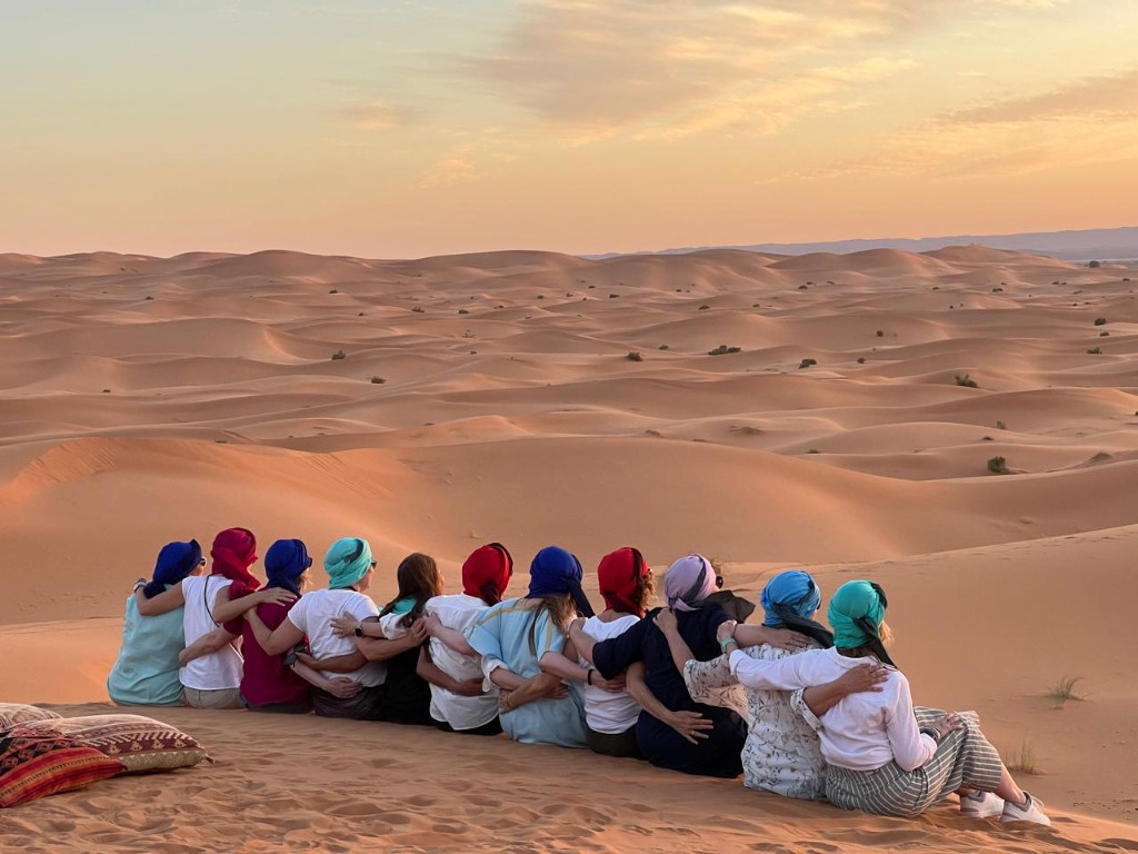 Morocco desert landscape
