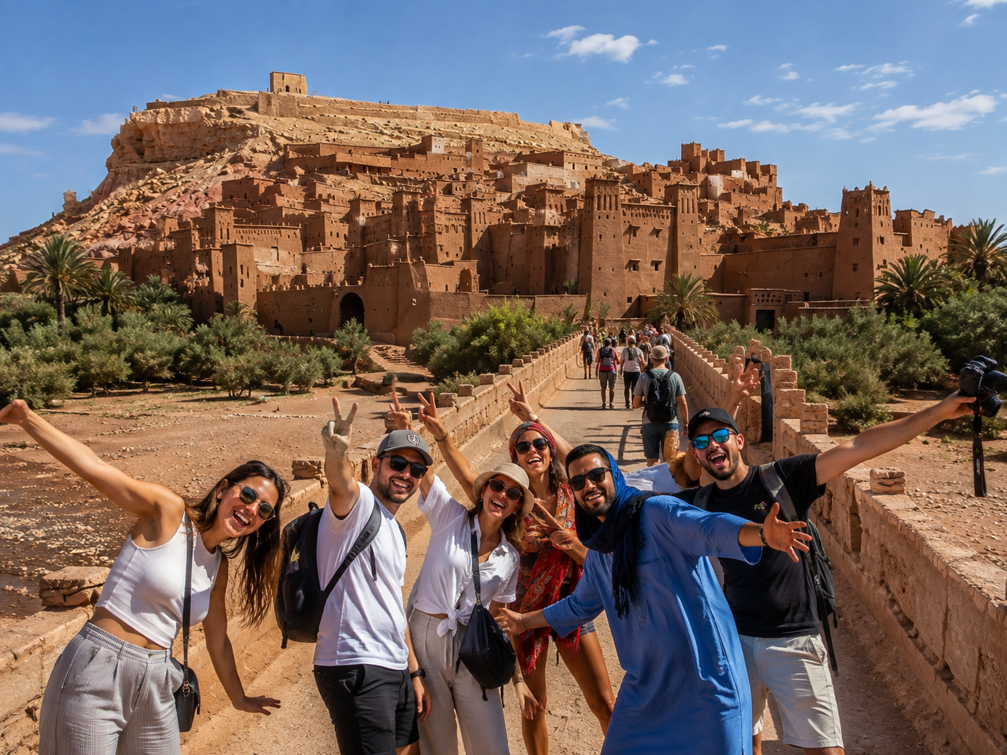 Ait Ben Haddou kasbah in southern Morocco